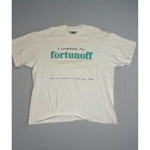 Vintage Fortunoff Take Your Child To Work Day‎ Promo T Shirt 1990s Size XL